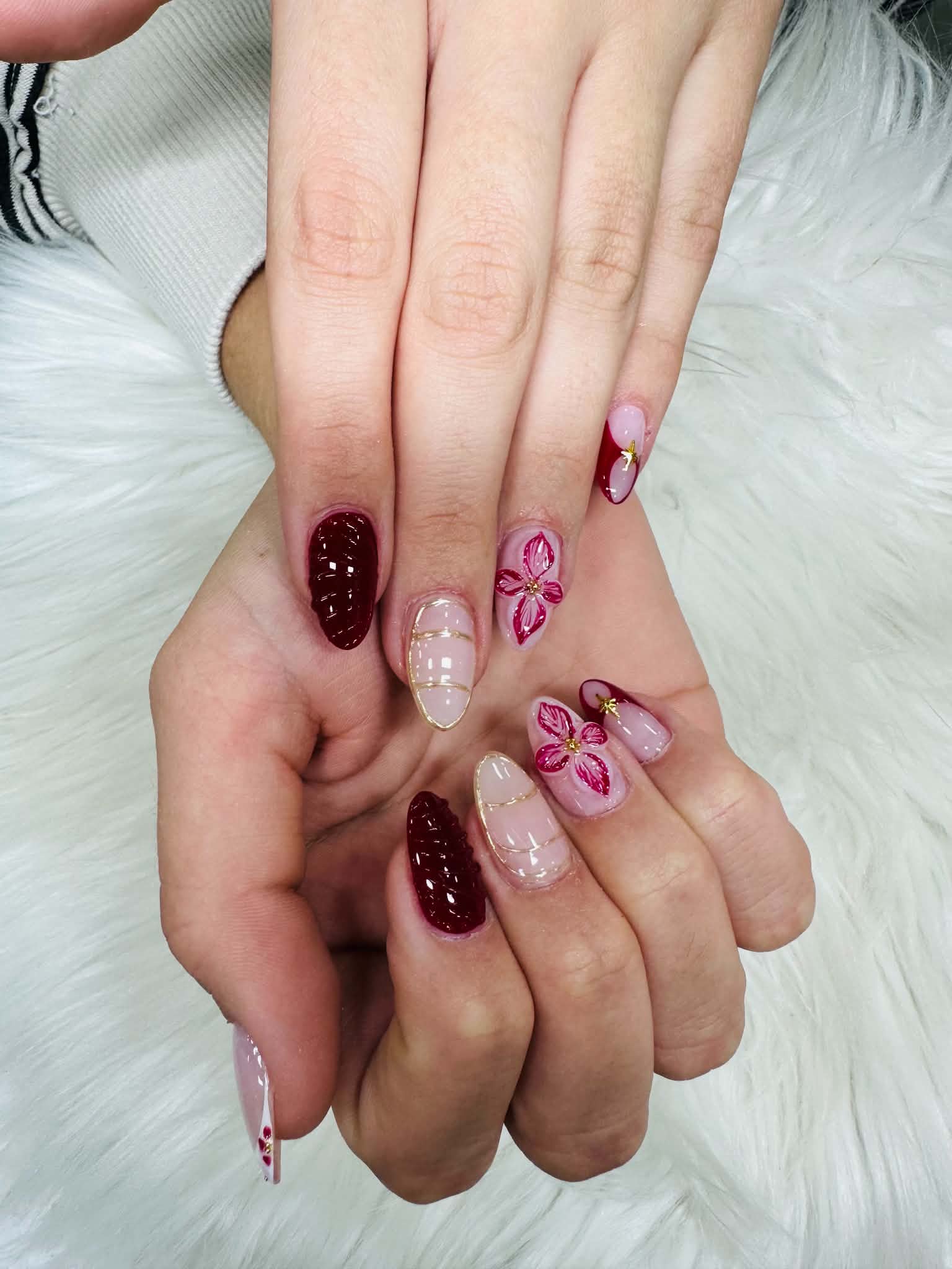 Nail art at Raiden Nails Wollongong
